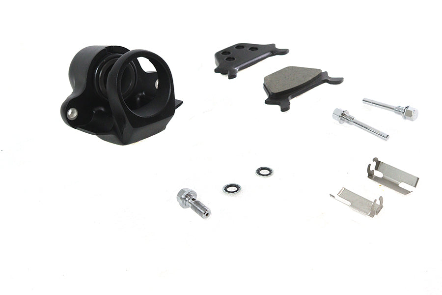 Black 1 Piston Rear Caliper