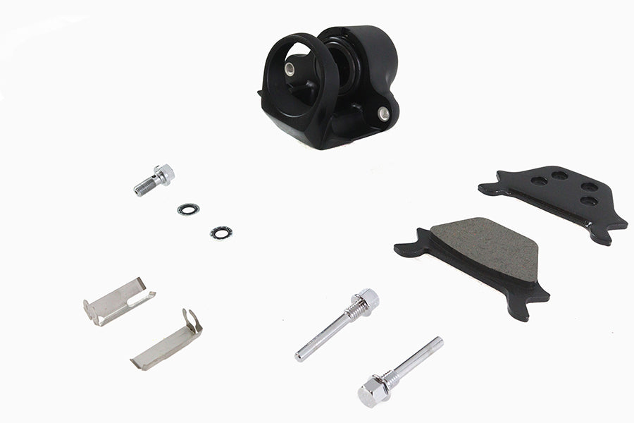 Black 1 Piston Rear Caliper