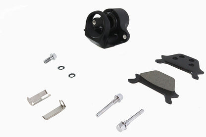 Black 1 Piston Rear Caliper