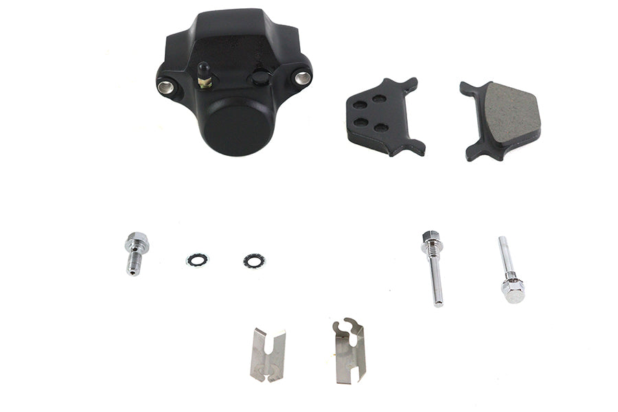 Black 1 Piston Rear Caliper