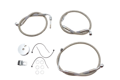 Stainless Steel Front Brake Hose Kit