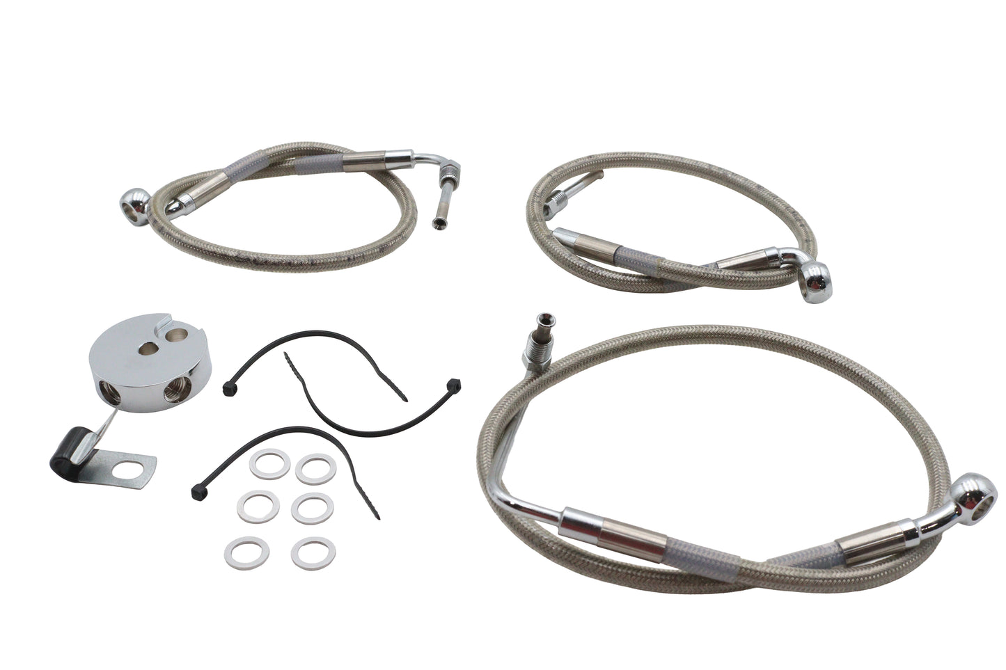Stainless Steel Front Brake Hose Kit