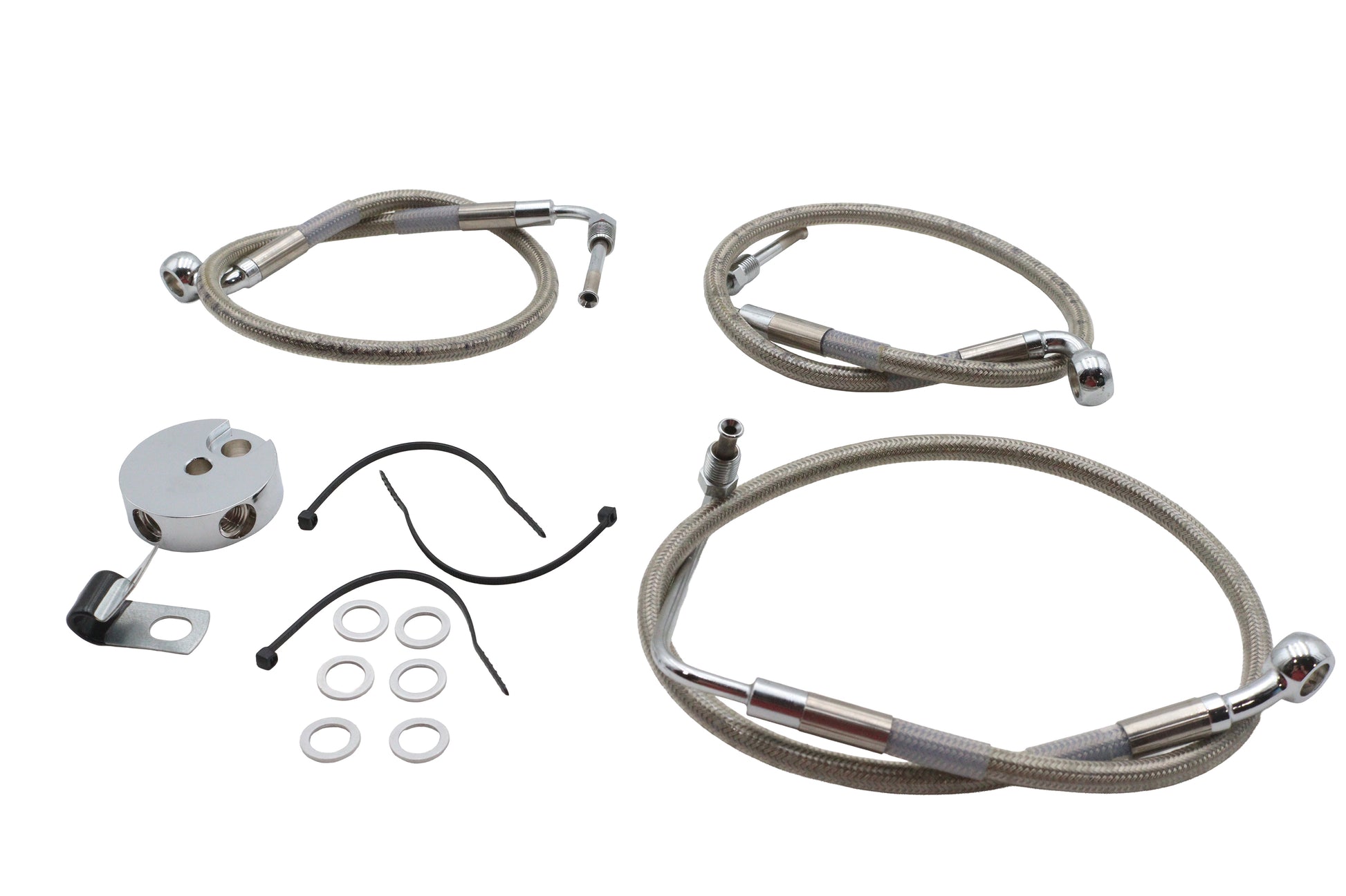 Stainless Steel Front Brake Hose Kit