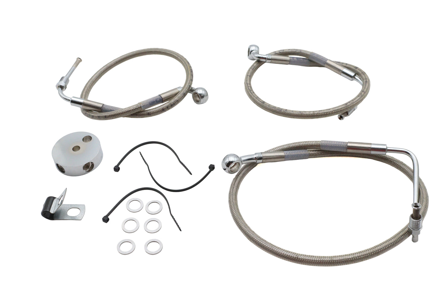 Stainless Steel Front Brake Hose Kit