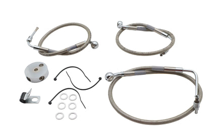 Stainless Steel Front Brake Hose Kit
