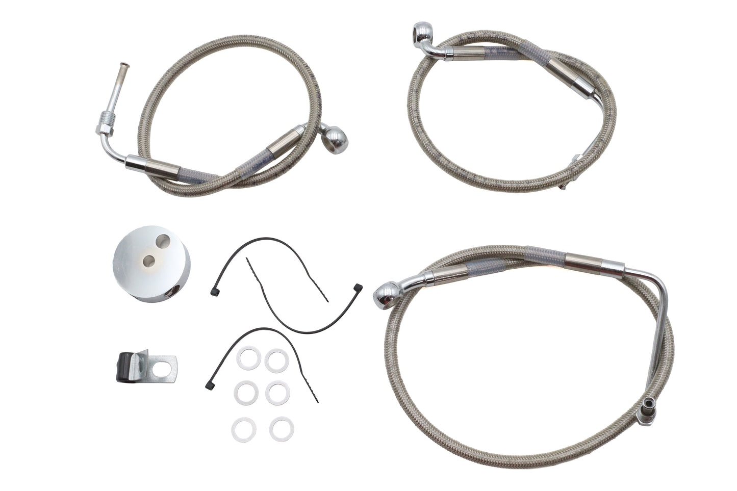 Stainless Steel Front Brake Hose Kit