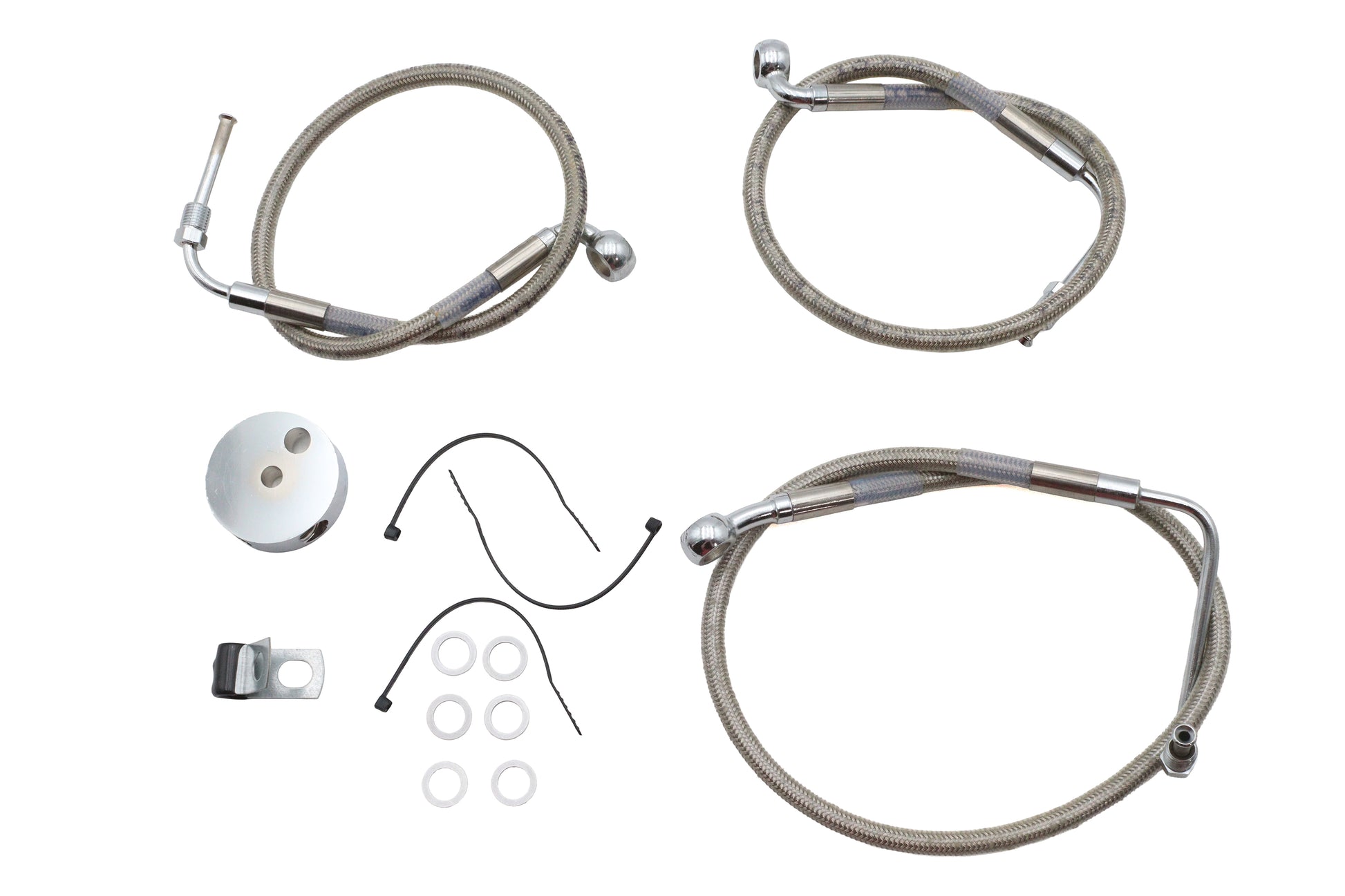 Stainless Steel Front Brake Hose Kit