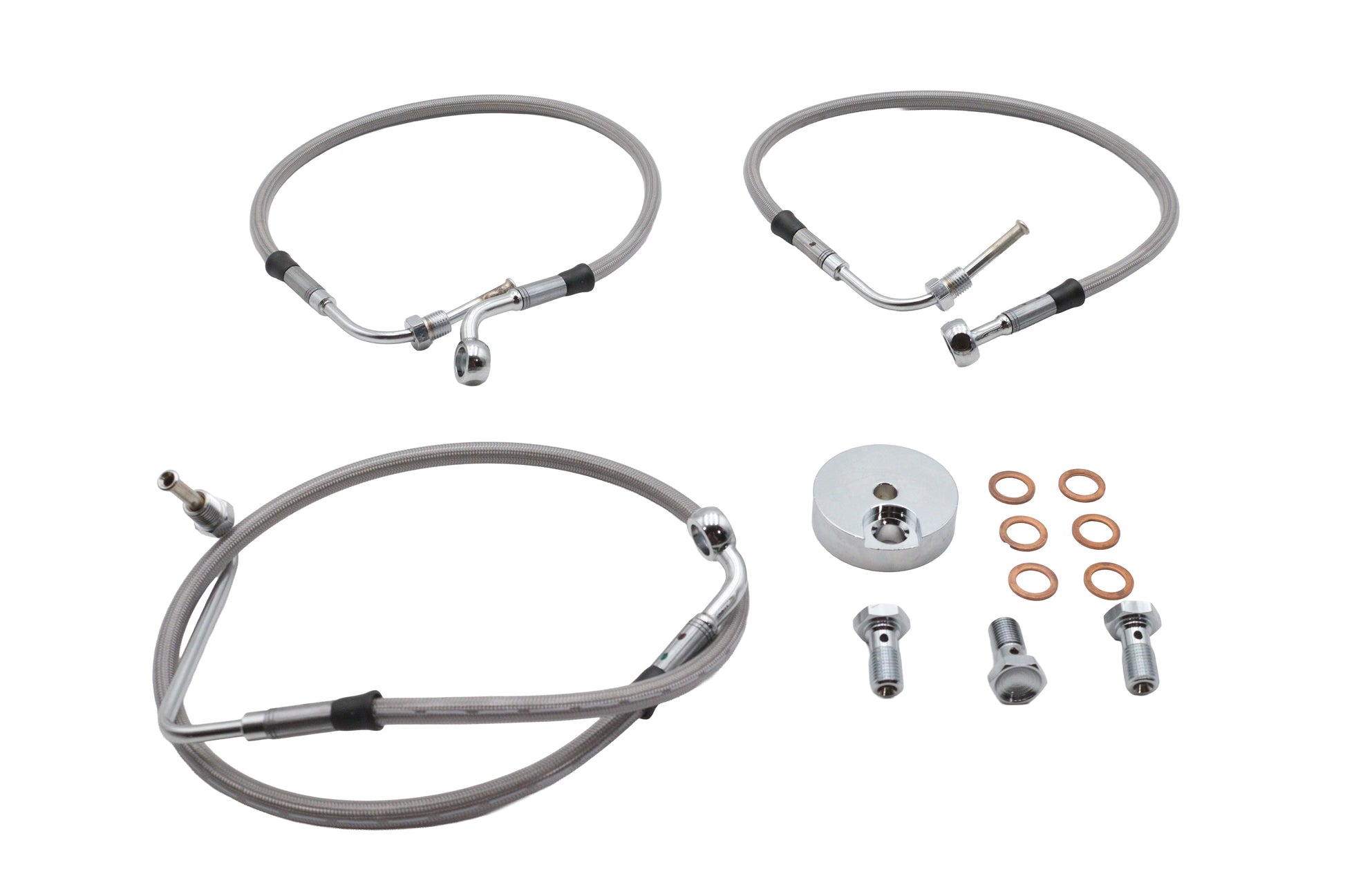 Stainless Steel Front Brake Hose Kit