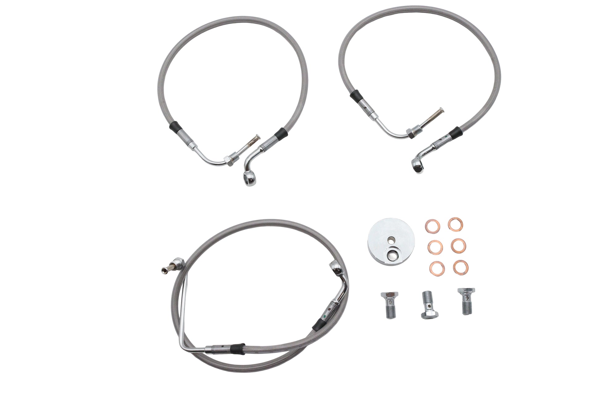 Stainless Steel Front Brake Hose Kit
