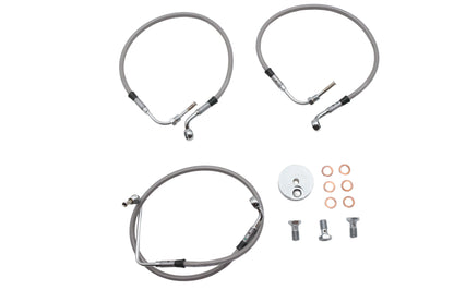 Stainless Steel Front Brake Hose Kit
