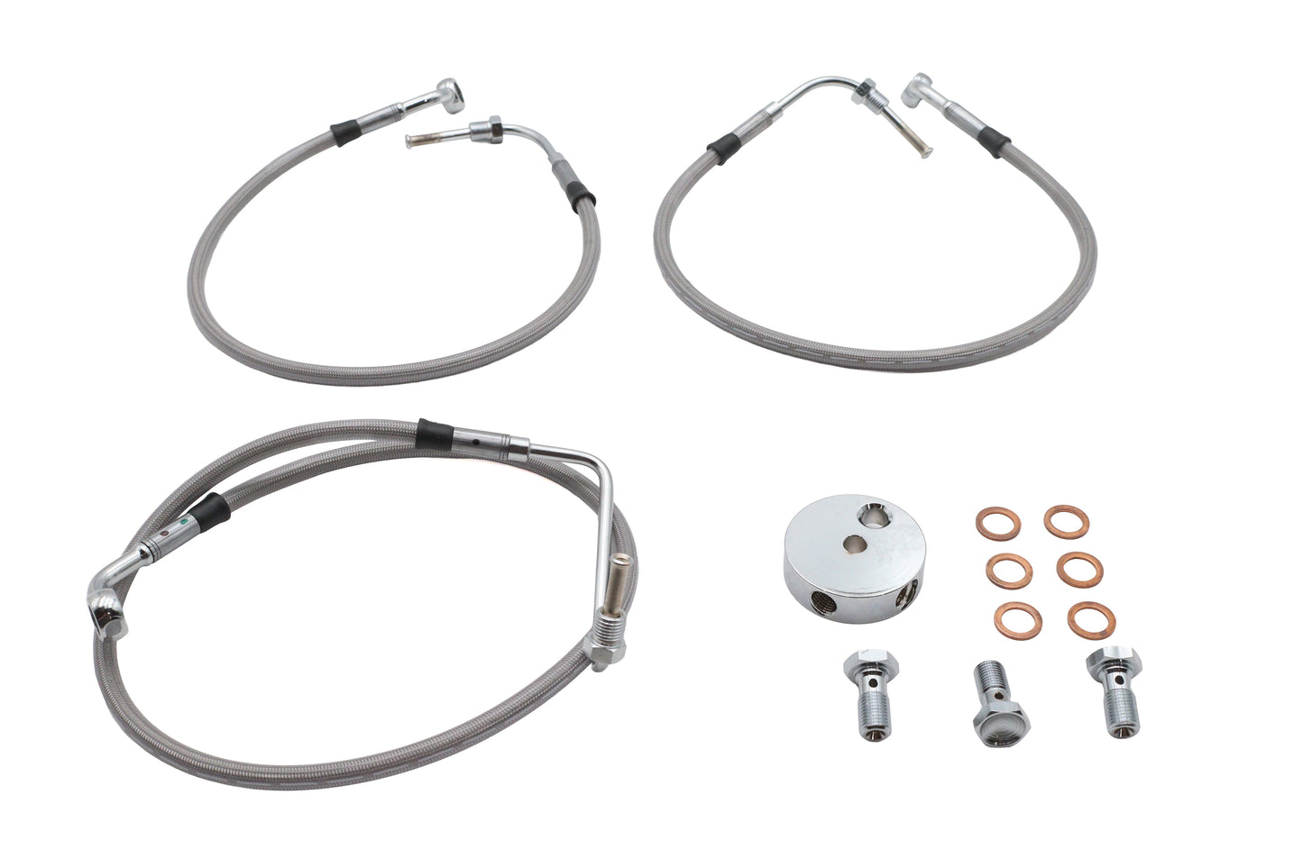 Stainless Steel Front Brake Hose Kit