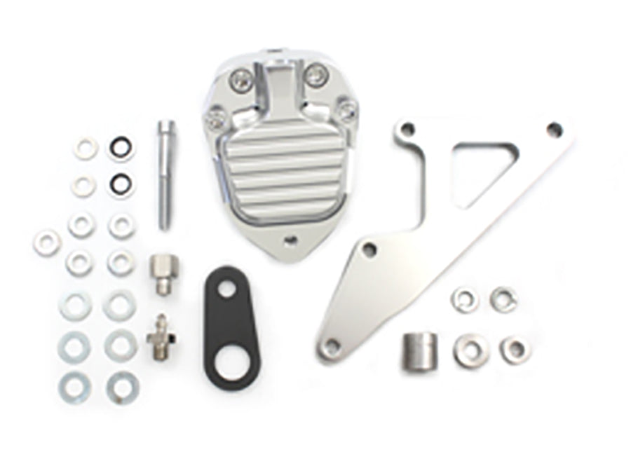 Clear Anodized Front 2 Piston Caliper