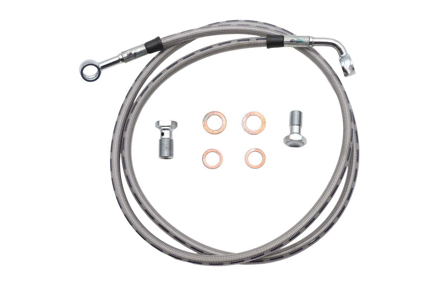 Stainless Steel Front Brake Hose Kit