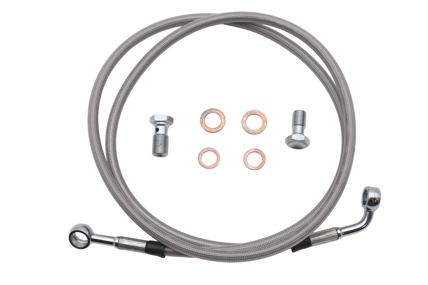 Stainless Steel Front Brake Hose Kit