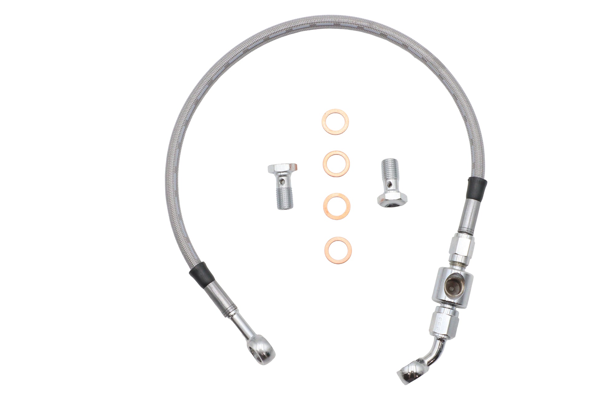 Stainless Steel Rear Brake Hose Kit