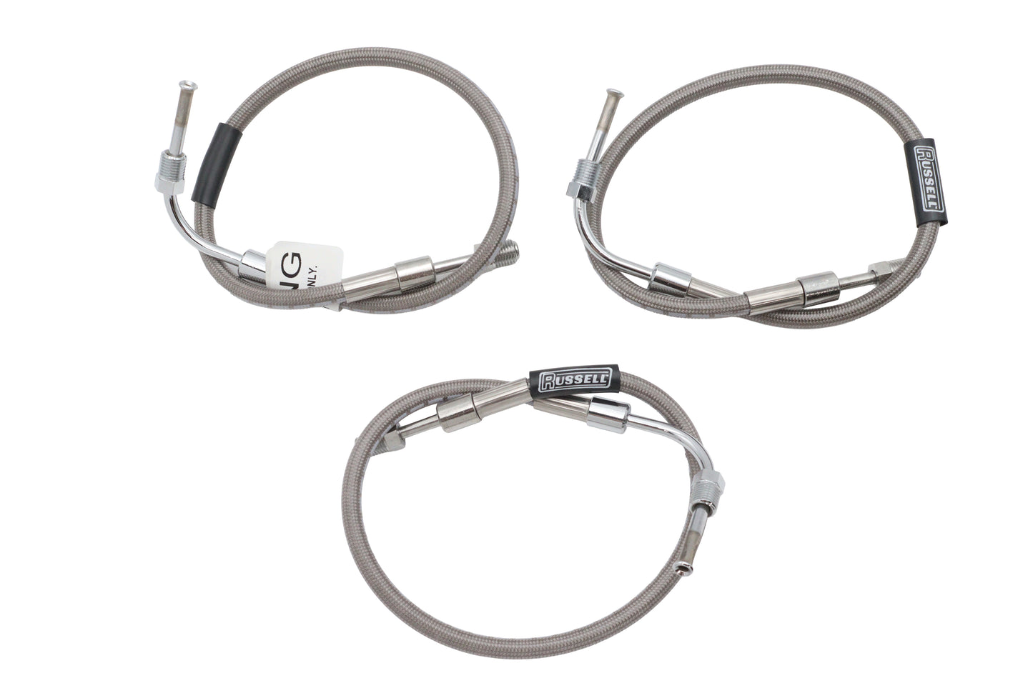 Stainless Steel Front Brake Hose 3 Piece