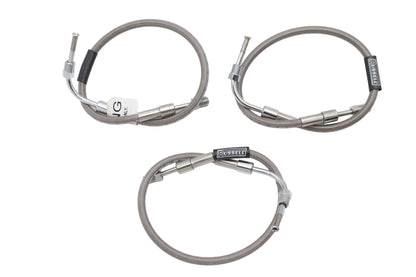 Stainless Steel Front Brake Hose 3 Piece