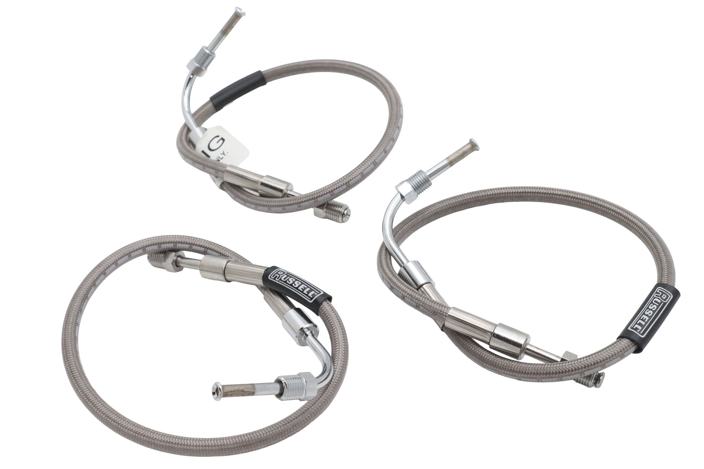 Stainless Steel Front Brake Hose 3 Piece