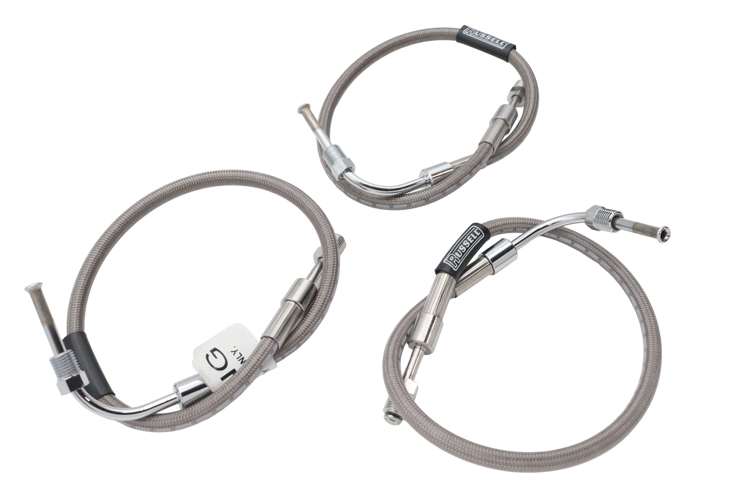 Stainless Steel Front Brake Hose 3 Piece