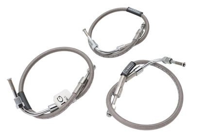 Stainless Steel Front Brake Hose 3 Piece