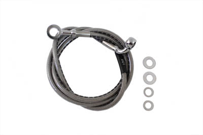 Stainless Steel Front Brake Hose 44",Y