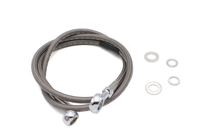 Stainless Steel Front Brake Hose 44",Y
