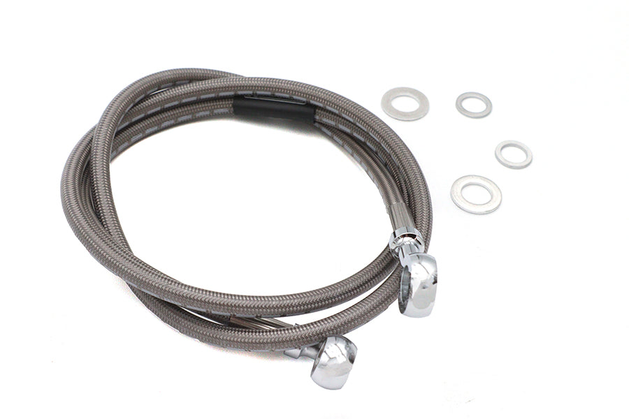 Stainless Steel Front Brake Hose 44",Y