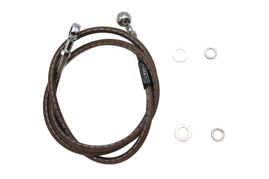 Stainless Steel Front Brake Hose 45-7/8",Y