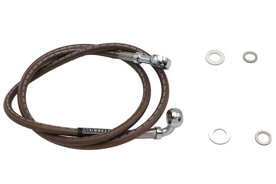 Stainless Steel Front Brake Hose 45-7/8",Y
