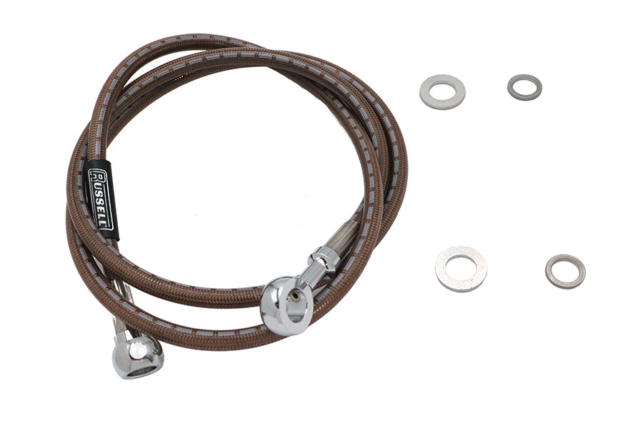 Stainless Steel Front Brake Hose 45-7/8",Y