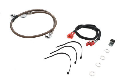 Stainless Steel Rear Bake Hose 29-3/8",