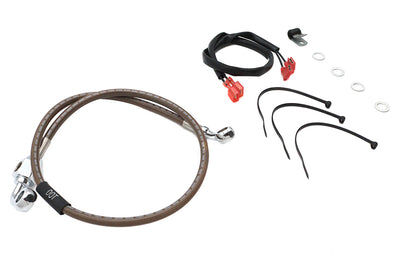 Stainless Steel Rear Bake Hose 29-3/8",