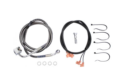 Stainless Steel Rear Brake Hose 49-9/16",Y