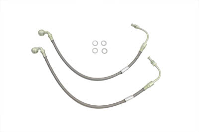Stainless Steel Lower Brake Hose 16",Y