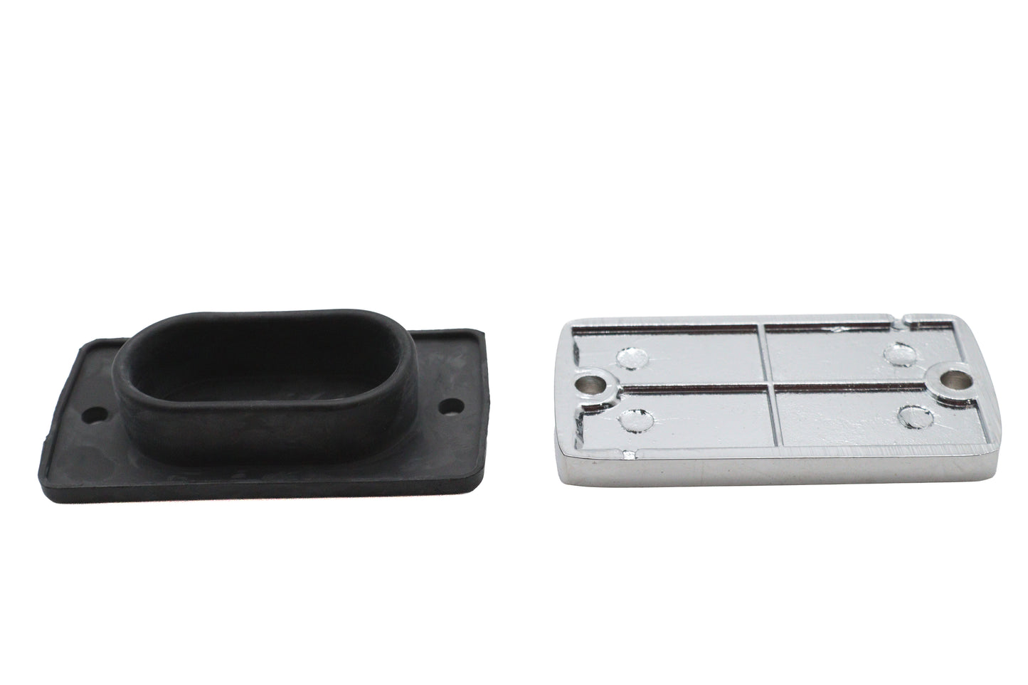 Handlebar Master Cylinder Cover Chrome