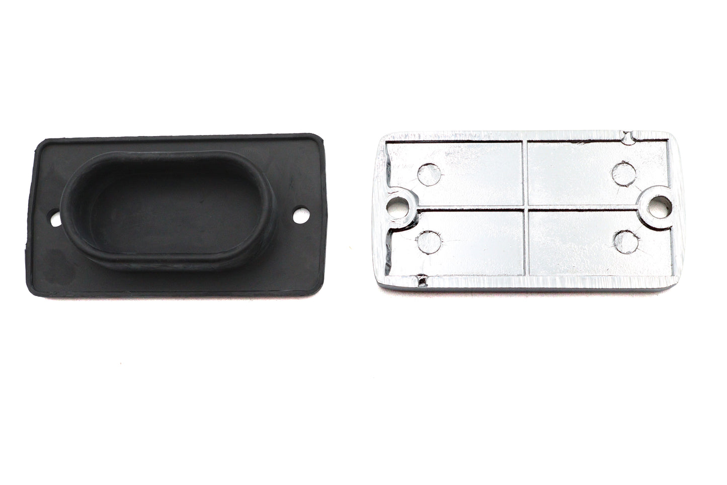 Handlebar Master Cylinder Cover Chrome
