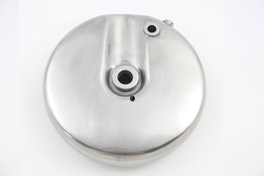 Front Brake Backing Plate Right Side Polished