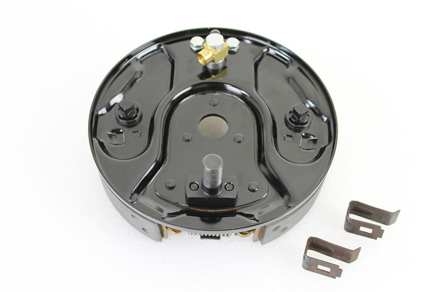 Rear Hydraulic Brake Backing Plate Kit Black