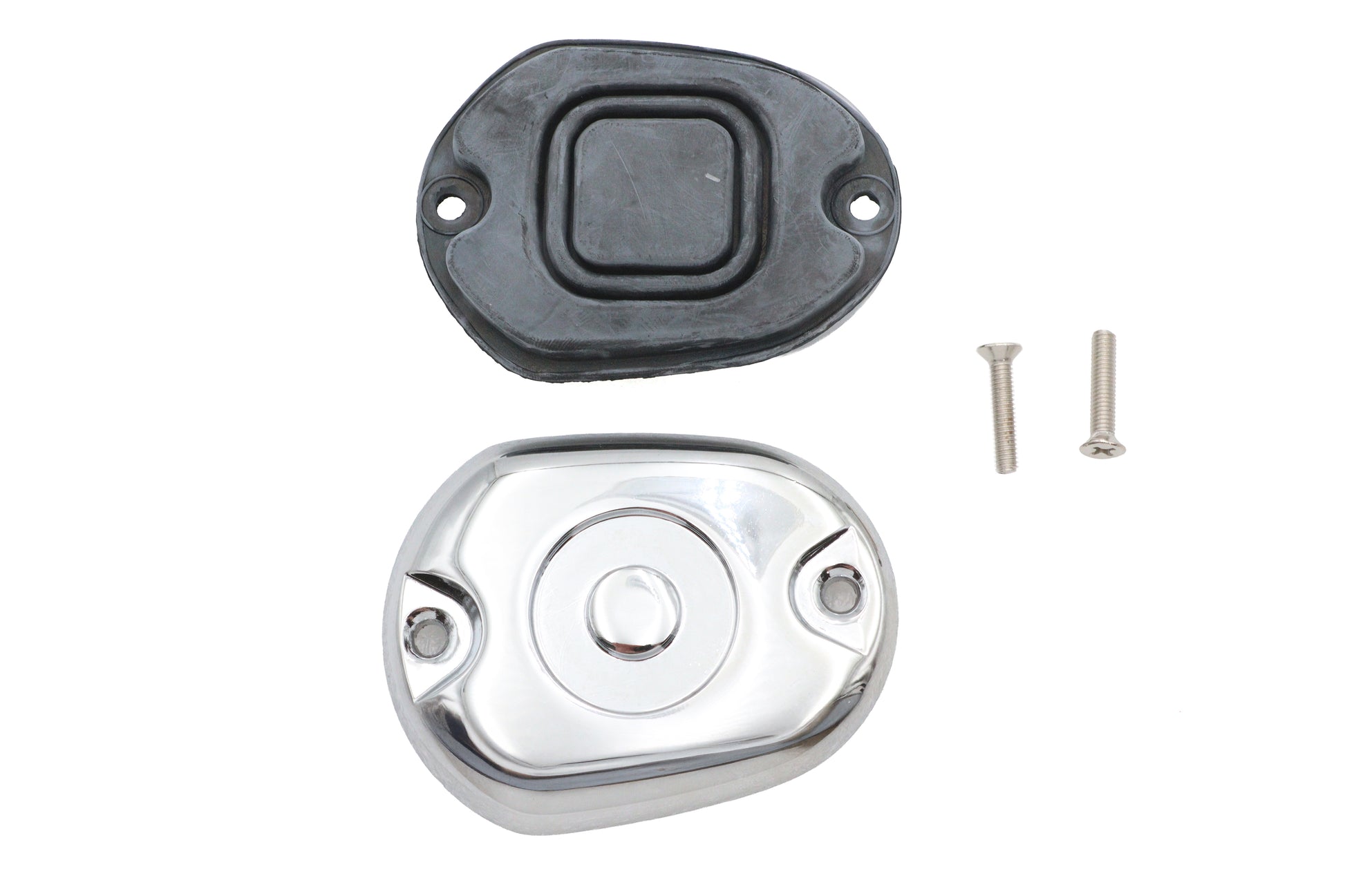 Handlebar Master Cylinder Cover Chrome