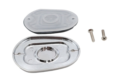Handlebar Master Cylinder Cover Chrome