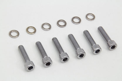 Transmission Shifter Cover Screw Kit Chrome
