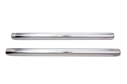 Chrome Fork Tube Set 2 Over Stock