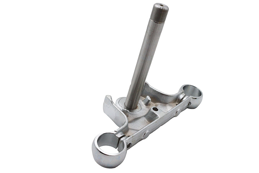 Chrome Lower Triple Tree without Lock Tab