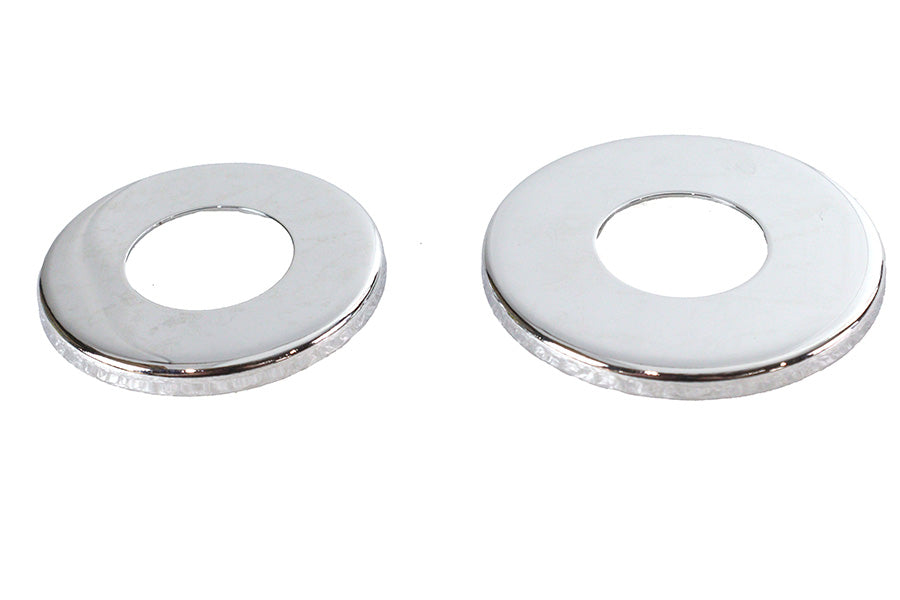 Upper and Lower Chrome Dust Shields