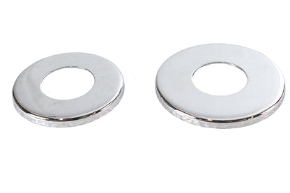 Upper and Lower Chrome Dust Shields