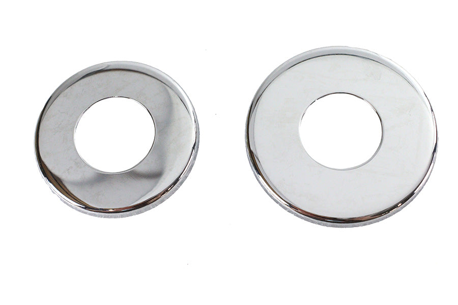 Upper and Lower Chrome Dust Shields