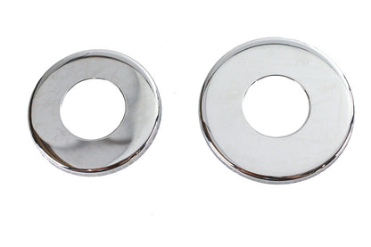 Upper and Lower Chrome Dust Shields