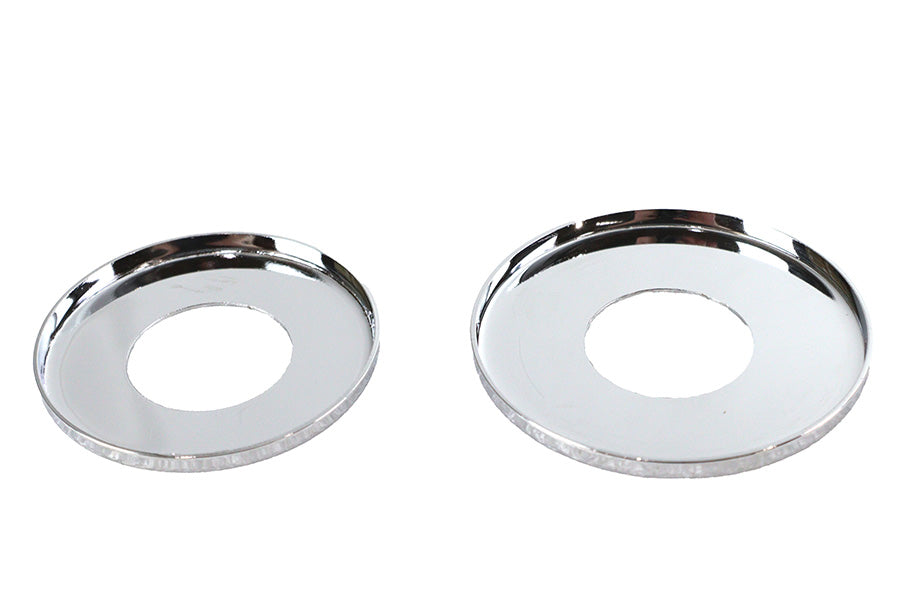 Upper and Lower Chrome Dust Shields