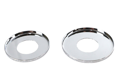 Upper and Lower Chrome Dust Shields