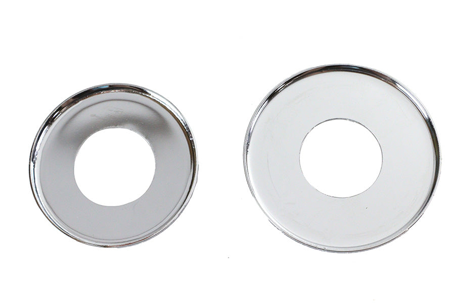 Upper and Lower Chrome Dust Shields